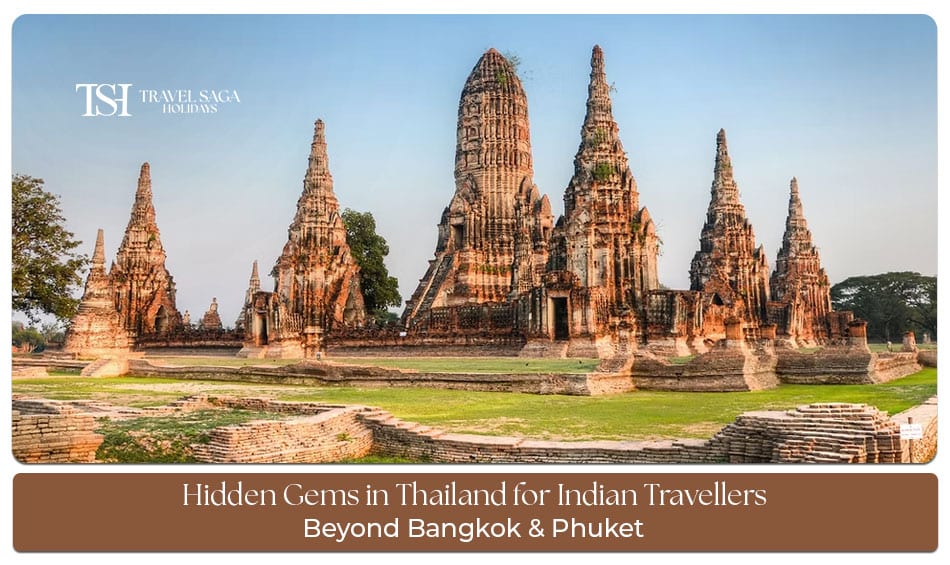 Hidden Gems in Thailand for Indian Travellers exploring offbeat islands, scenic beaches, temples, and cultural attractions beyond Bangkok and Phuket.