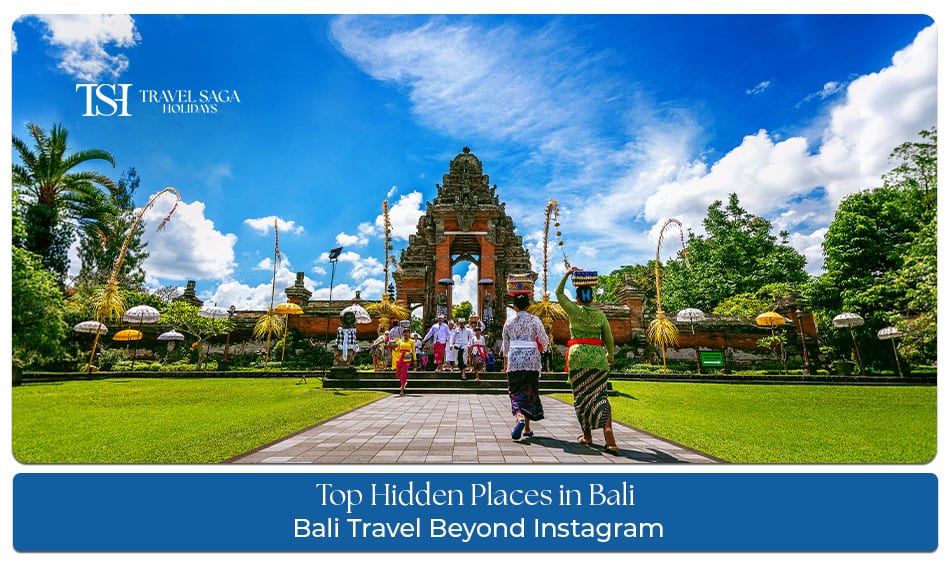 Top Hidden Places in Bali featuring secret beaches, hidden waterfalls, scenic rice terraces, and offbeat temples away from the tourist crowds.