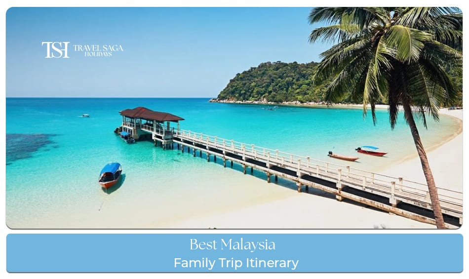 Malaysia 8 days itinerary for families covering Kuala Lumpur, Langkawi, Genting Highlands, theme parks, beaches, and family-friendly attractions.