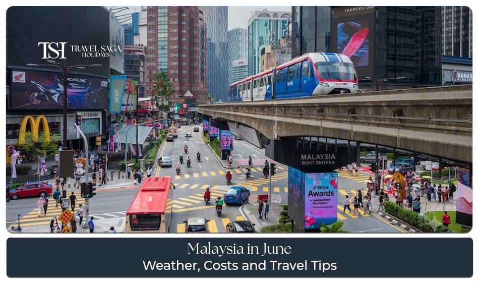 Malaysia 4 Day Tour Package featuring Kuala Lumpur skyline, cultural attractions, and city sightseeing