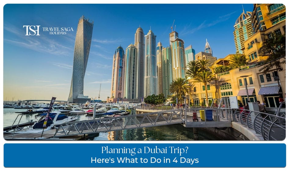 Planning a Dubai trip with a 4-day itinerary featuring iconic attractions, desert safari, luxury experiences, and city sightseeing.