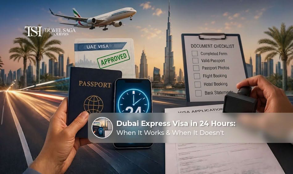Dubai Express Visa in 24 hours with fast application assistance