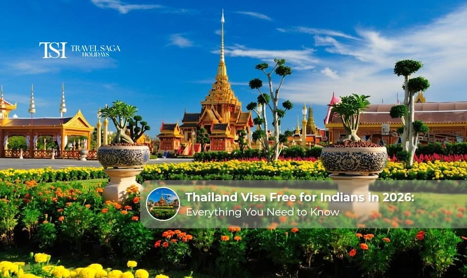 Indian travellers entering Thailand under the 2026 visa-free entry rules