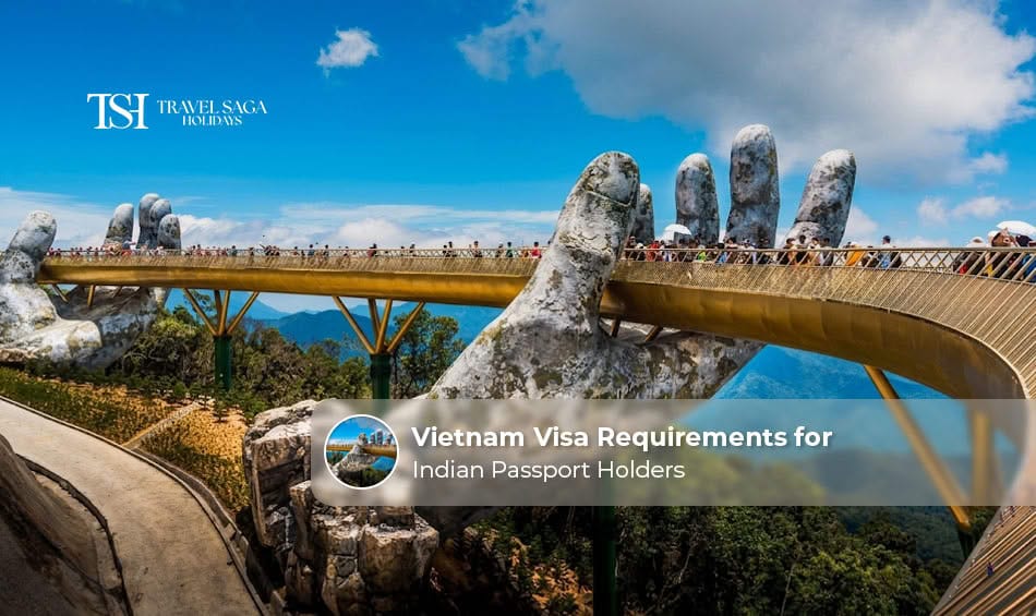 Indian passport holder preparing Vietnam visa application documents