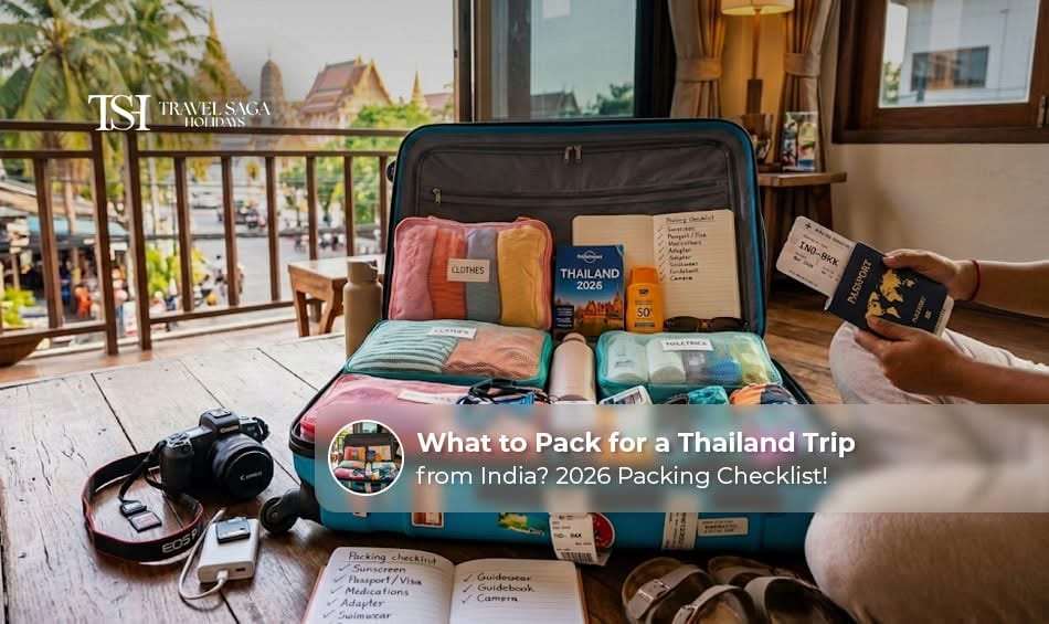 What to pack for a Thailand trip from India in 2026 travel guide