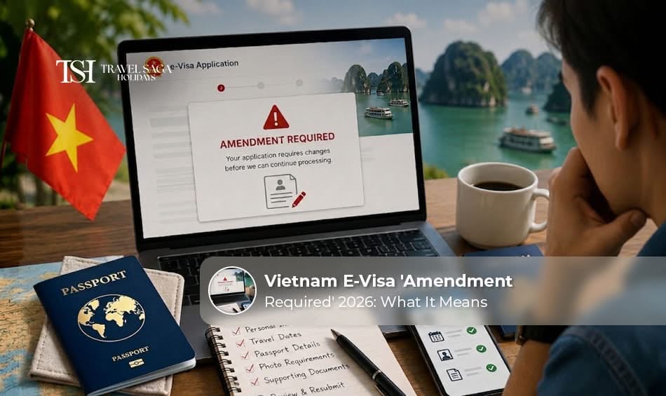 Learn about the Vietnam e-Visa amendment requirements for 2026 and how to update your application correctly.